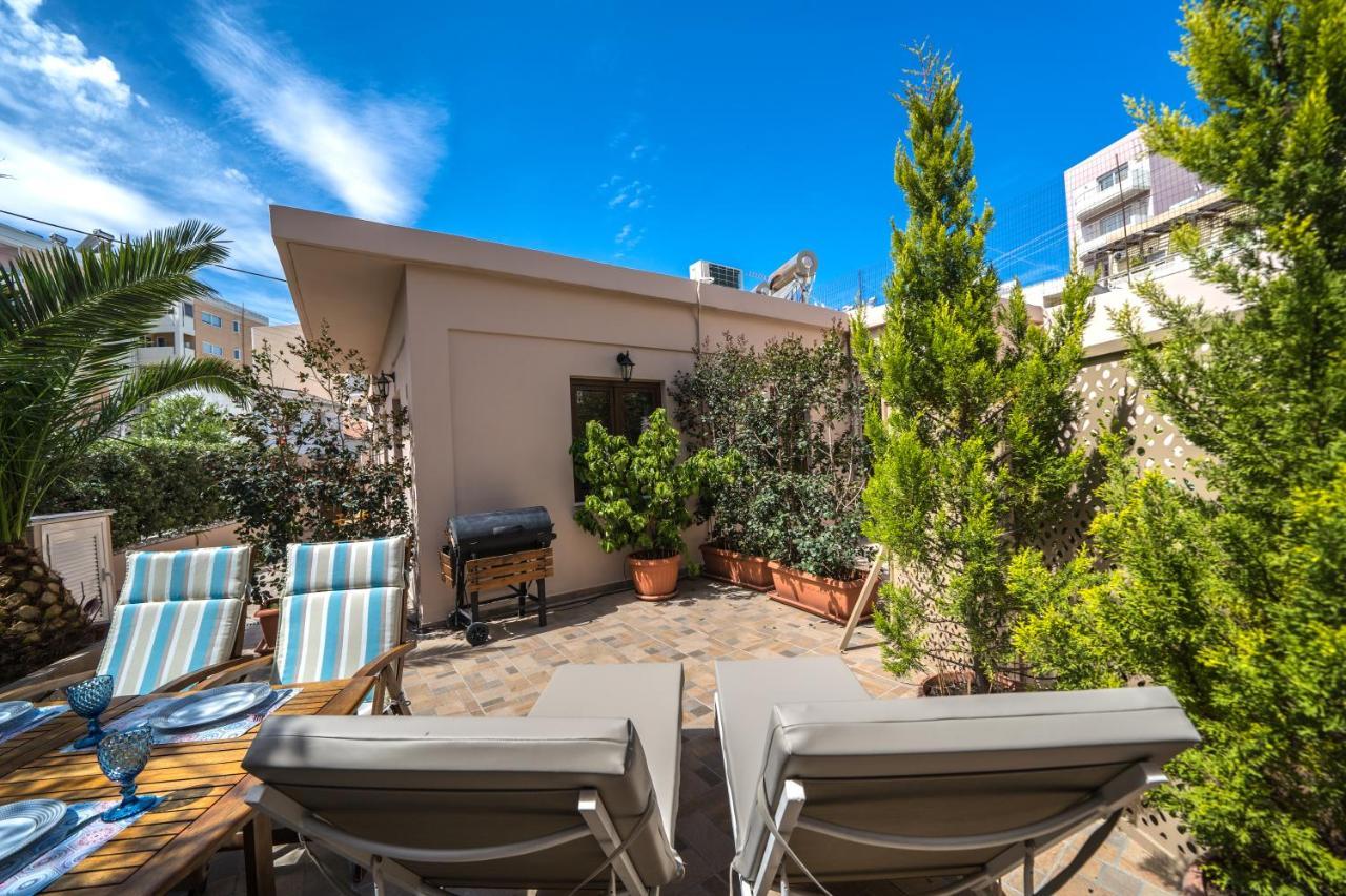 Iro City And Beach Boutique Homes Chrissi Akti Chania Exterior foto